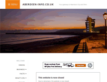 Tablet Screenshot of aberdeen-info.co.uk